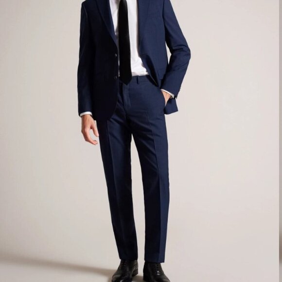 Ted Baker London 100% Wool Dress Pants – Navy Blue – Men’s Size 35S - Picture 14 of 14